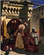 unknow artist, Arab or Arabic people and life. Orientalism oil paintings 150